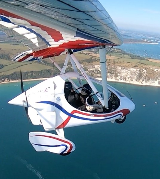 Microlight flight 2