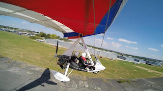 Microlight flight 2