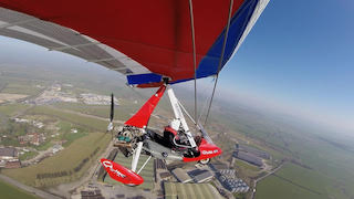 Microlight flight 4